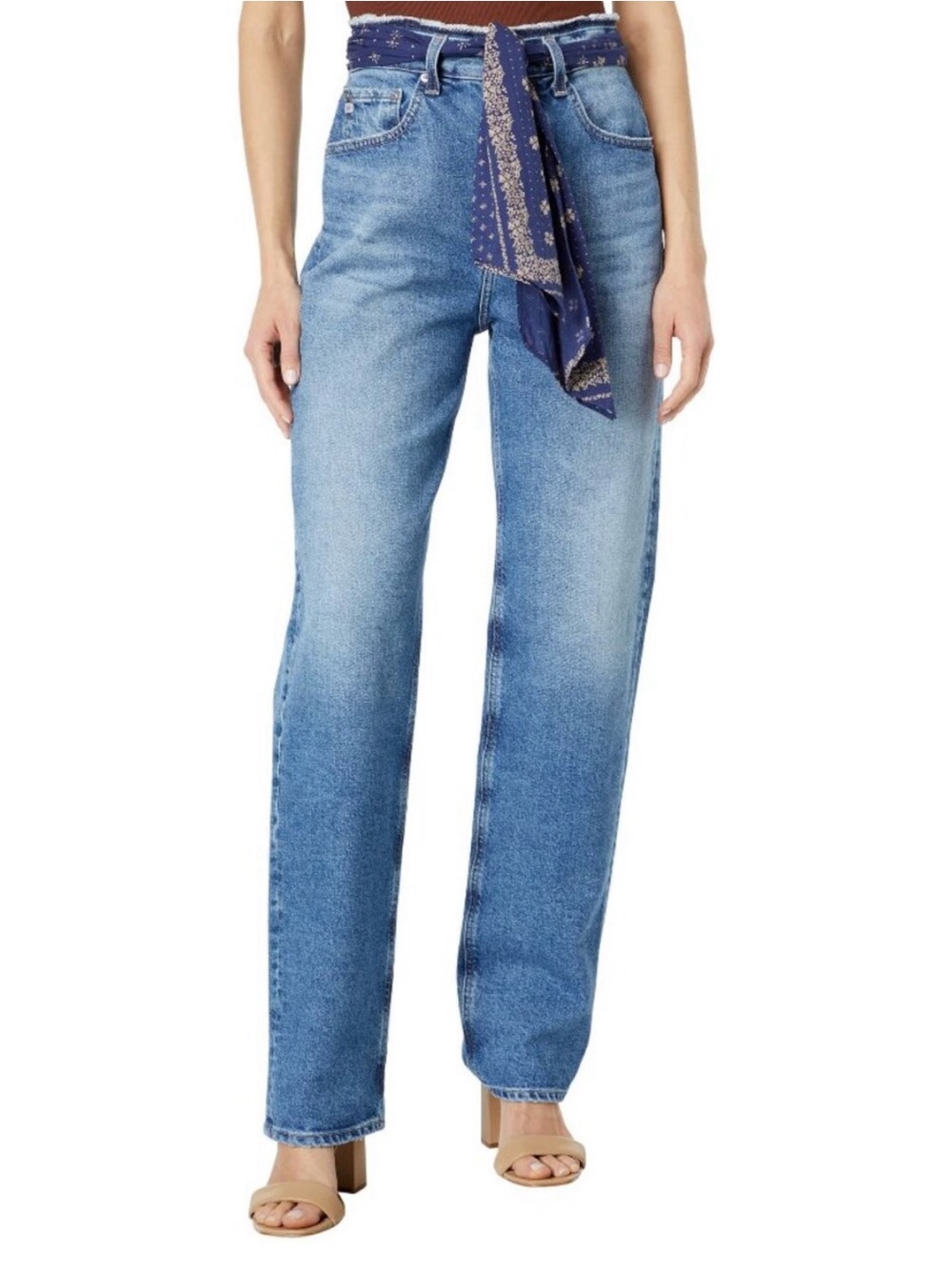 AG Adriano Goldschmied Clove Relaxed Vintage Straight Jeans 31R NWOT Contour 360